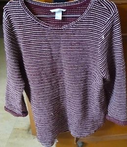 Striped Knit Sweater