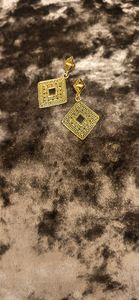 Golden earrings
