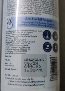 Wishcare Multipeptide Shampoo Conditioner