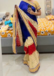 Blue Elegant Saree