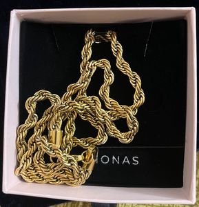 Palmonas Rope Chain 60cm 18kt Plating Anti Tarnish