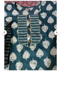 Brand New Pure Cotton Kurti Set L XL Size