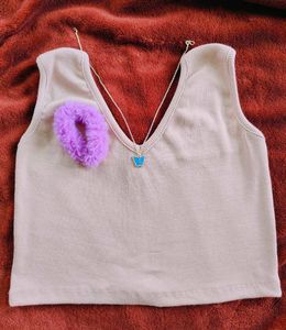 🎀Creame Tank Top