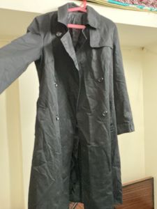 Classic Black Trench Coat