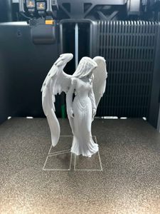 Angel Showpiece 3d Printed