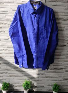 Blue Long Sleeve Button Down