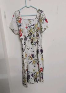 Floral A Line Dress