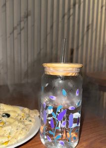 Lavender Glass Tumbler