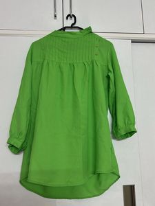 Green Tunic Top