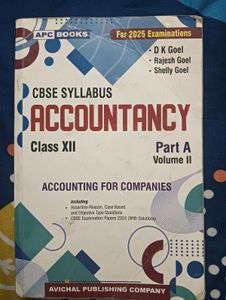 Accountancy Class XII Book