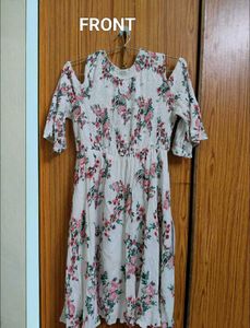 Off Shoulder Floral Mini Dress