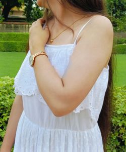 White Eyelet Sundress