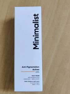 Minimilist Anti Pigmentation Cream