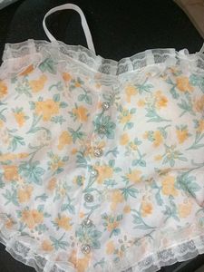 Cottagecore Padded Top