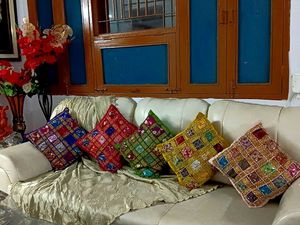 Jaipuri Cushion Covers - Set Of 5