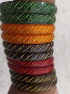 Colorful unbreakable Bangle Set