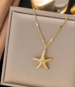 Starfish Pendant Necklace