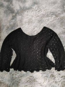 Crochet Net Top