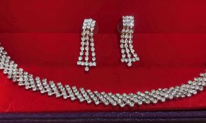 Necklace With Earrings