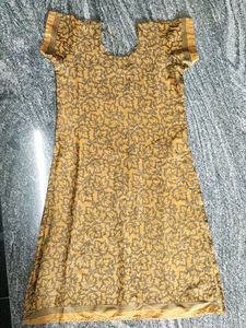 Dress  With Leaf Prints🎊✨