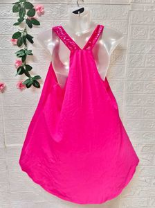 Pink Layered Dress