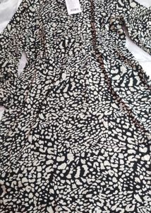 Midi Zebra Print Dress