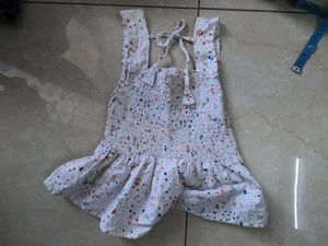 Floral Smocked Top
