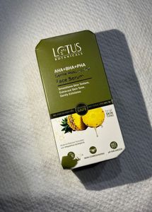 Lotus Botanicals AHA+BHA+PHA Face Serum