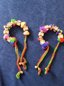 Colorful Pom Bracel