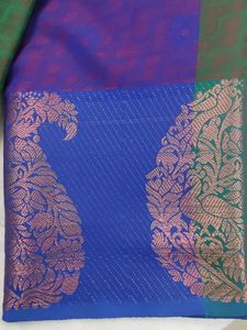 Embossed saree