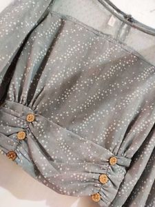 Trendy Grey Top✨