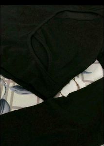 Black Cut Out Long Sleeve Crop Top