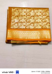 Green &amp; Gold Saree