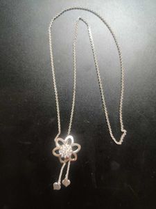 92.5 Silver Tie Chain - Adjustable Length