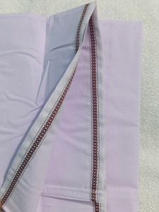 AL- NOOR Pure White Lungi
