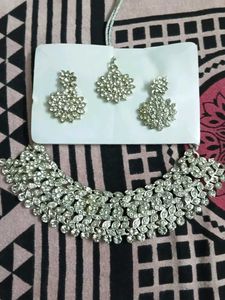 Sparkling Silver Jewelry Set