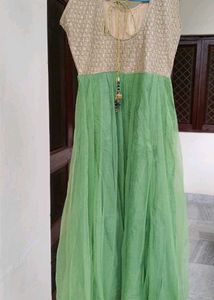 Elegant Green Ethnic Gown