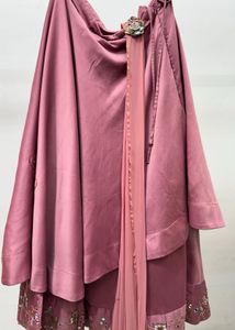 pink lehnga choli