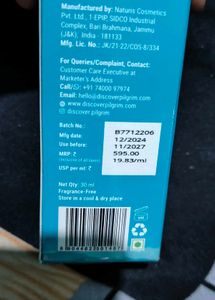 Pilgrim Hair Growth Serum