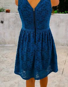 Blue Casual Dress