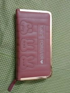 Pink Quilted Wallet