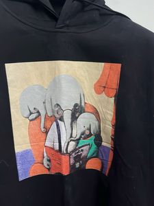 vintage Unique Graphic Print Hoodie