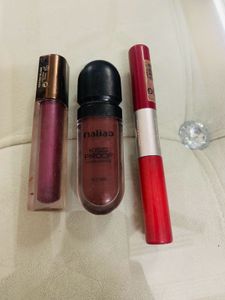 Combo Of 3 Liquid Lipsticks