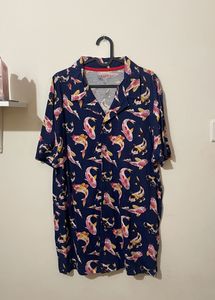 Koi Fish Print Shirt