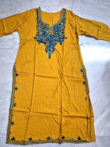 Yellow Kurti