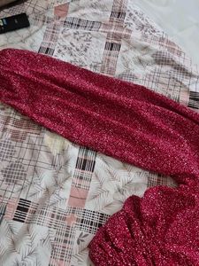 Red &amp; White print top