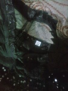 Black Sequined Dress