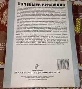 Consumer Behaviour - Matin Khan (Second Edition)