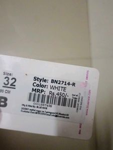 White Innerwear (Bra)
