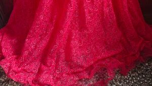 Red Ethnic Gown